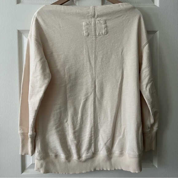 Anthropologie Pilcro Off The Shoulder Sweatshirtâ Size S - Picture 6 of 6